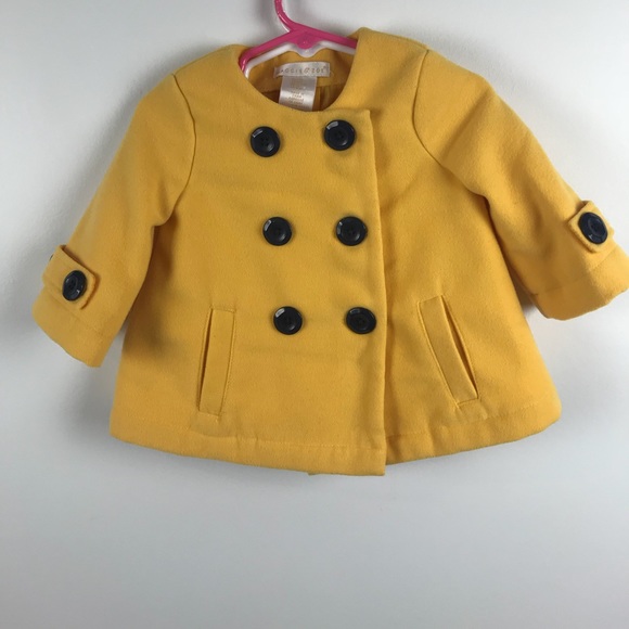baby yellow coat